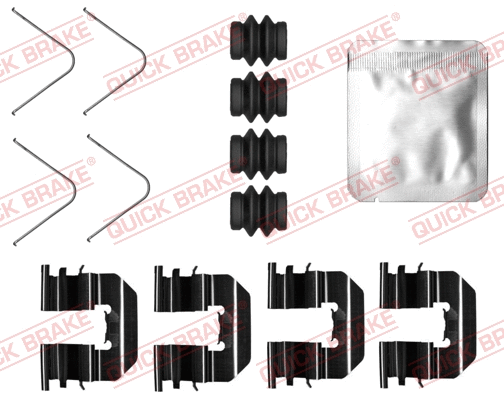 Accessory Kit, disc brake pad (109-0073)