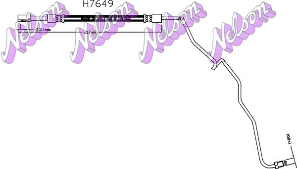 Brake Hose (H7649)