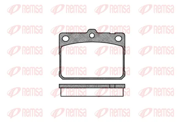 Brake Pad Set, disc brake (0079 30)