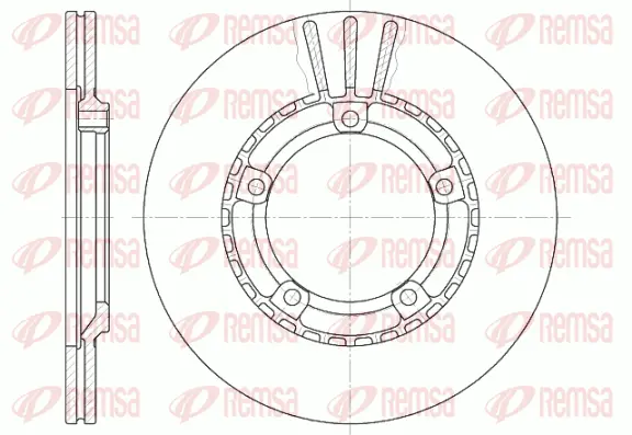 Brake Disc (6870 10)