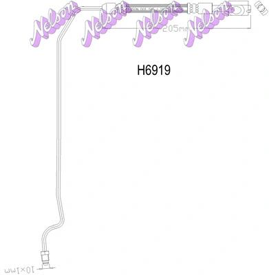 Brake Hose (H6919)