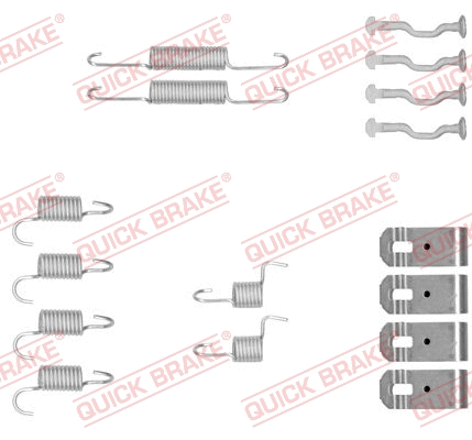 Accessory Kit, parking brake shoes (105-0876)