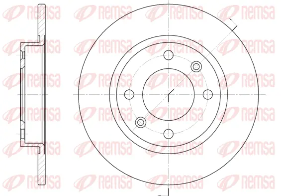 Brake Disc (6136 00)