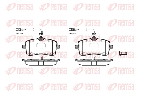 Brake Pad Set, disc brake (1102 04)