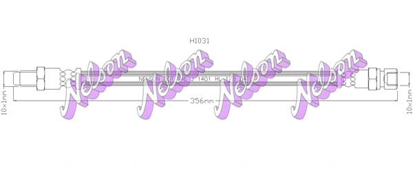 Brake Hose (H1031)