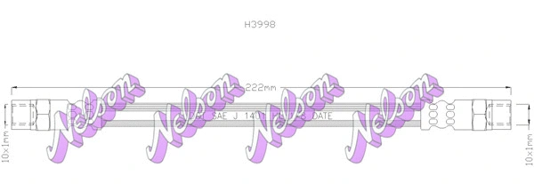 Brake Hose (H3998)