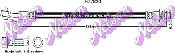 Brake Hose (H7783Q)