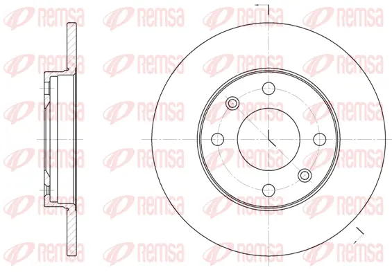 Brake Disc (6130 00)