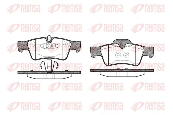 Brake Pad Set, disc brake (0991 10)