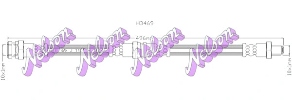 Brake Hose (H3469)