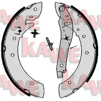 Brake Shoe Set (02840)