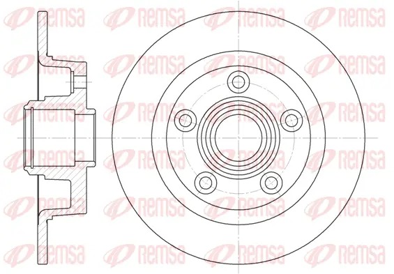 Brake Disc (61114 00)