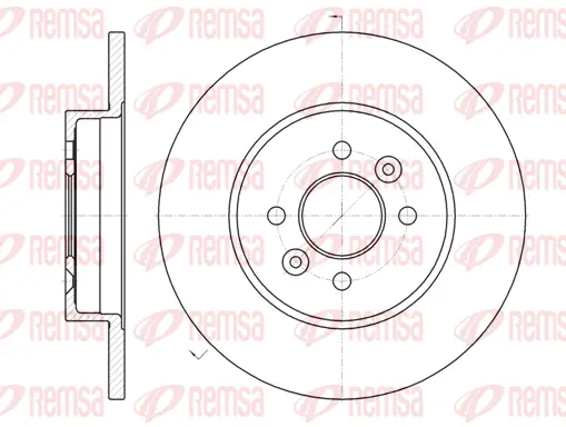 Brake Disc (61176 00)