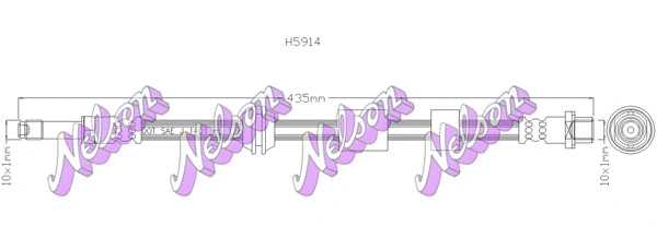 Brake Hose (H5914)