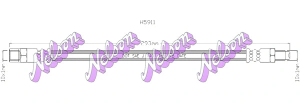 Brake Hose (H5911)