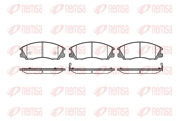 Brake Pad Set, disc brake (0771 32)