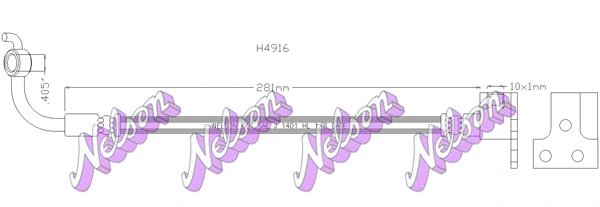 Brake Hose (H4916)