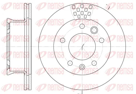Brake Disc (6461 10)