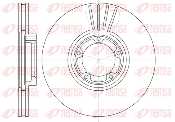 Brake Disc (6518 10)