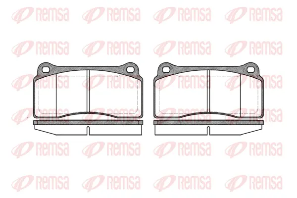Brake Pad Set, disc brake (0983 00)