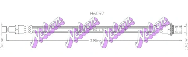 Brake Hose (H6097)