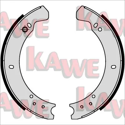 Brake Shoe Set (06080)
