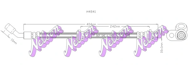 Brake Hose (H4841)