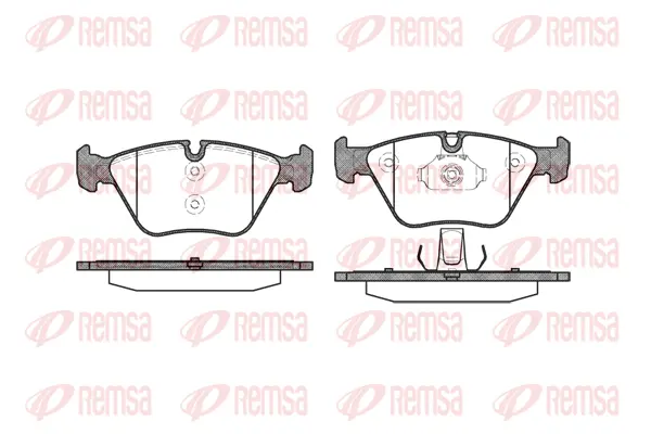 Brake Pad Set, disc brake (0963 00)