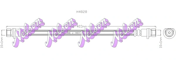 Brake Hose (H4828)