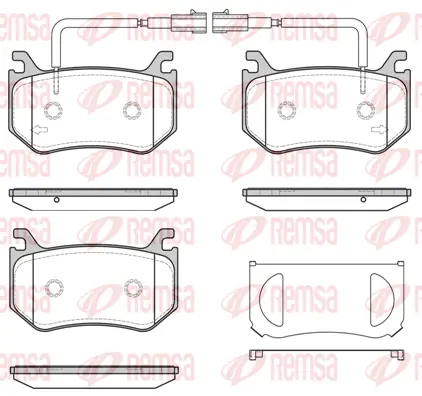 Brake Pad Set, disc brake (1715 02)