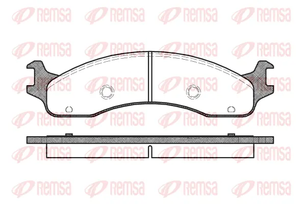 Brake Pad Set, disc brake (0573 00)