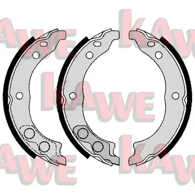 Brake Shoe Set, parking brake (08900)
