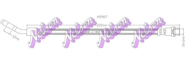 Brake Hose (H5987)