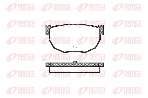 Brake Pad Set, disc brake (0151 10)