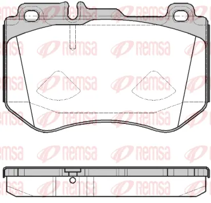 Brake Pad Set, disc brake (1591 00)