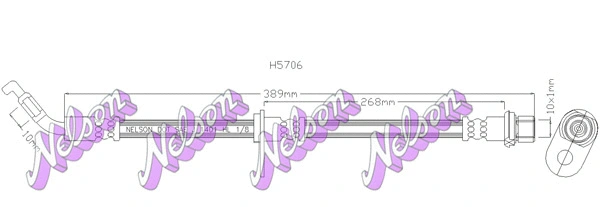 Brake Hose (H5706)