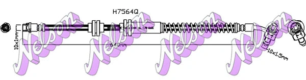 Brake Hose (H7564Q)