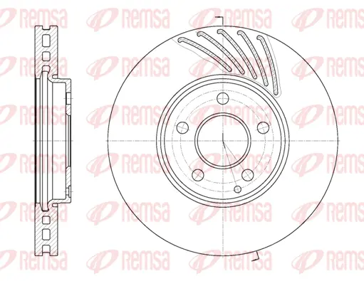 Brake Disc (61140 10)