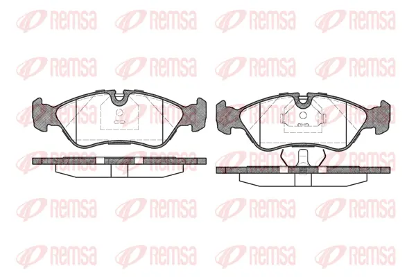Brake Pad Set, disc brake (0286 30)
