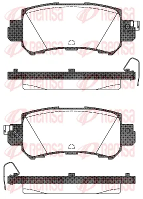 Brake Pad Set, disc brake (1507 00)