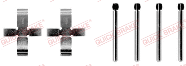 Accessory Kit, disc brake pad (109-0905)