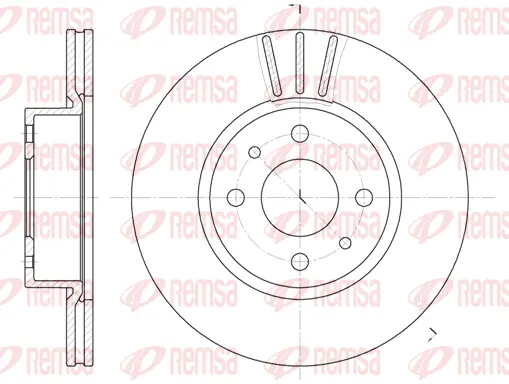 Brake Disc (6183 10)