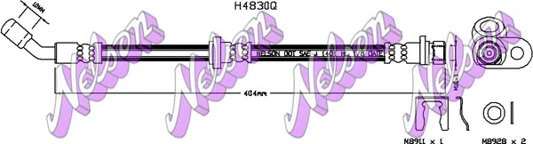 Brake Hose (H4830Q)