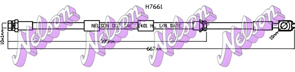 Brake Hose (H7661)