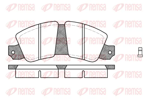 Brake Pad Set, disc brake (0023 02)