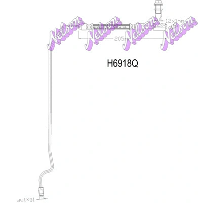 Brake Hose (H6918Q)