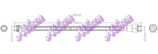 Brake Hose (H5162)