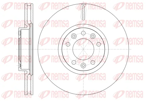 Brake Disc (61472 10)