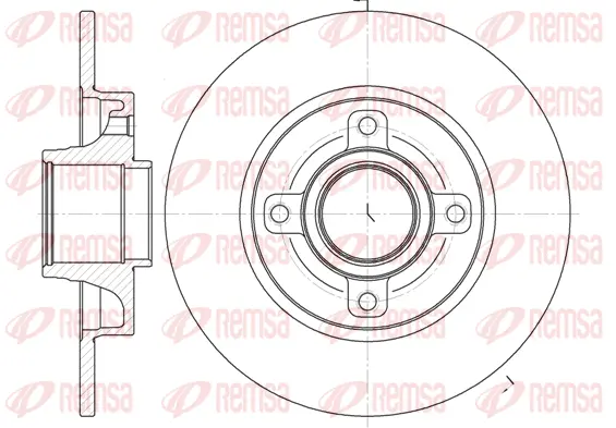 Brake Disc (61014 00)