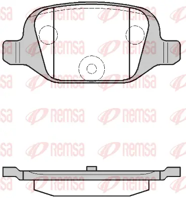 Brake Pad Set, disc brake (0727 00)
